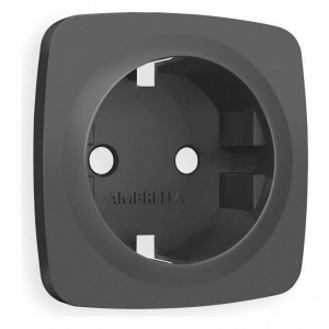 Накладка для розетки с заземлением Ambrella Volt Quant OP9060 Накладка для розетки с заземлением Ambrella Volt Quant OP9060