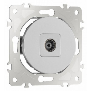 ТВ-розетка без рамки Arte Milano am-202 202.43-1.silver