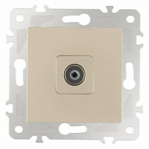 ТВ-розетка без рамки Arte Milano am-203 203.43-1.shampan