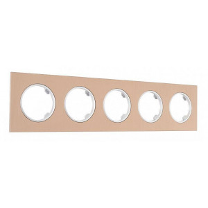 Рамка на 5 постов Arte Milano am-502.11 502.11-5.brown Рамка на 5 постов Arte Milano am-502.11 502.11-5.brown
