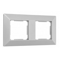 Рамка на 2 поста Arte Milano am-503.03 503.03-2.silver