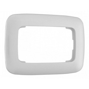 Рамка для двойной розетки Arte Milano am-505.05 505.05-double.silver