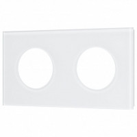 Рамка на 2 поста Arlight GLARE 043835