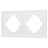 Рамка на 2 поста Arlight FRM-TENDO 053839