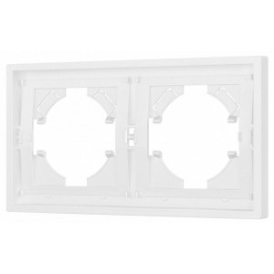 Рамка на 2 поста Arlight FRM-TENDO 053839 Рамка на 2 поста Arlight FRM-TENDO 053839