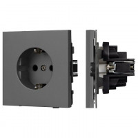Розетка с заземлением, без рамки Arlight SCT 054279