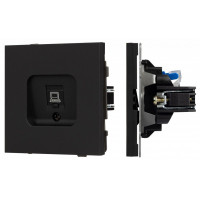 Розетка Ethernet RJ-45 и со шторками, без рамки Arlight SCT-TENDO 054591