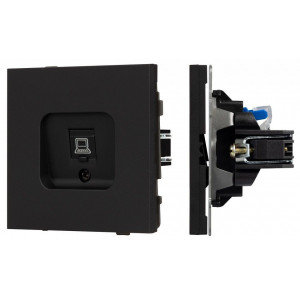 Розетка Ethernet RJ-45 и со шторками, без рамки Arlight SCT-TENDO 054591