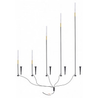 Наземный низкий светильник Arte Lamp MUSTER A1083PA-5BK