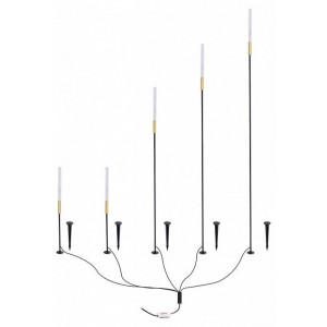 Наземный низкий светильник Arte Lamp MUSTER A1083PA-5BK