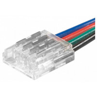 Соединитель лент линейный жесткий ELFLED STD Conn-4p/w-SMD-10mm