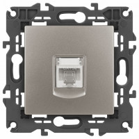 Розетка Ethernet RJ-45 без рамки Эра Эра Elegance 14-3107-16