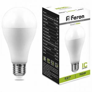 Лампа светодиодная Feron LB-130 E27 30 Вт 4000 K 38195
