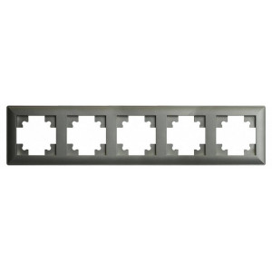 Рамка на 5 постов Stekker PFR00-7005-06 39811 Рамка на 5 постов Stekker PFR00-7005-06 39811