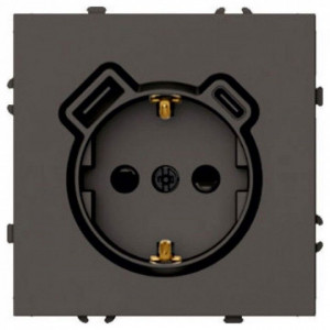 Розетка с заземлением и со шторкой и 2хUSB type A и C, без рамки Stekker Эмили 50361 Розетка с заземлением и со шторкой и 2хUSB type A и C, без рамки Stekker Эмили 50361