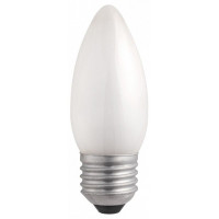 Лампа накаливания Jazzway  B35 240V 40W E27 frosted