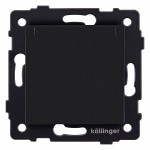 Розетка с заземлением с крышкой, без рамки Kollinger REA-006BM Розетка с заземлением с крышкой, без рамки Kollinger REA-006BM