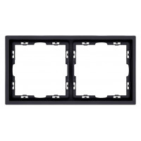 Рамка на 2 поста Kollinger Eclipse EC2BK