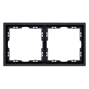 Рамка на 2 поста Kollinger Eclipse EC2BK