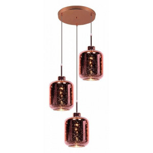 Подвесной светильник LUMINA DECO Alacosmo LDP 6811-3 RD R.GD