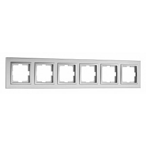 Рамка на 6 постов Mono Electric Despina 102-210000-166 Рамка на 6 постов Mono Electric Despina 102-210000-166