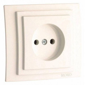 Розетка без заземления Mono Electric Larissa 103-010122-116 Розетка без заземления Mono Electric Larissa 103-010122-116