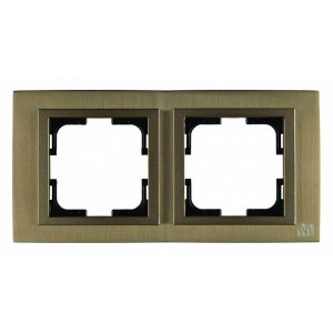 Рамка на 2 поста Mono Electric Chrome 106-430000-161 Рамка на 2 поста Mono Electric Chrome 106-430000-161