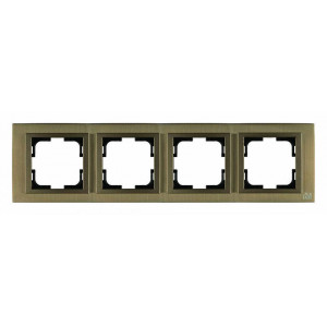 Рамка на 4 поста Mono Electric Chrome 106-430000-163 Рамка на 4 поста Mono Electric Chrome 106-430000-163