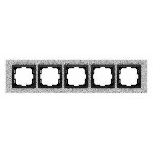 Рамка на 5 постов Mono Electric Style Granit 107-600000-164 Рамка на 5 постов Mono Electric Style Granit 107-600000-164