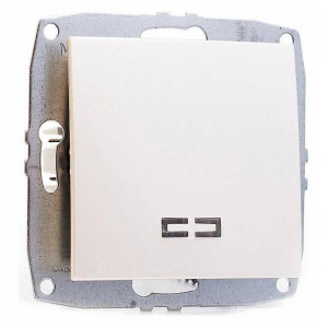 Выключатель одноклавишный с подсветкой без рамки Mono Electric Despina / Larissa 500-002525-101 Выключатель одноклавишный с подсветкой без рамки Mono Electric Despina / Larissa 500-002525-101