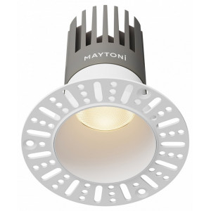 Встраиваемый светильник Maytoni  DL122-15W-3K-TRS-W