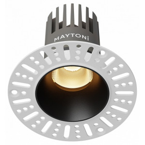 Встраиваемый светильник Maytoni DL124-10W-2.7K-TRS-B Встраиваемый светильник Maytoni DL124-10W-2.7K-TRS-B