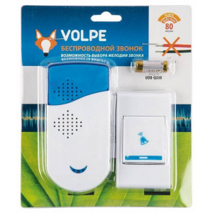 Звонок беспроводной Volpe UDB-Q030 UL-00010592 Звонок беспроводной Volpe UDB-Q030 UL-00010592