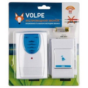 Звонок беспроводной Volpe UDB-Q032 UL-00010594 Звонок беспроводной Volpe UDB-Q032 UL-00010594
