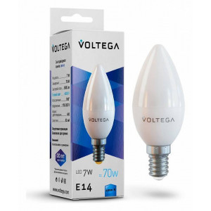 Лампа светодиодная Voltega Candle 7W 7049