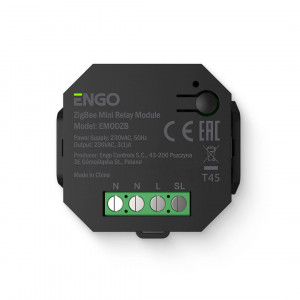 Реле ENGO EMOD-ZB беспроводное ZigBee 230В EMOD-ZB Реле ENGO EMOD-ZB беспроводное ZigBee 230В EMOD-ZB