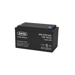 Аккумуляторная батарея ZOTA GEL 65-12 65 Ач 12 В AB3481101065 Аккумуляторная батарея ZOTA GEL 65-12 65 Ач 12 В AB3481101065
