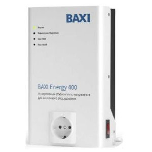 Стабилизатор напряжения инверторный BAXI Energy 400 ST40001 Стабилизатор напряжения инверторный BAXI Energy 400 ST40001