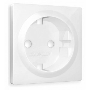 Накладка для розетки с заземлением Ambrella Volt Quant AP1060 Накладка для розетки с заземлением Ambrella Volt Quant AP1060
