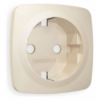 Накладка для розетки с заземлением Ambrella Volt Quant OP3260