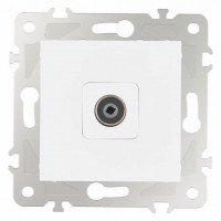 ТВ-розетка без рамки Arte Milano am-203 203.43-1.white