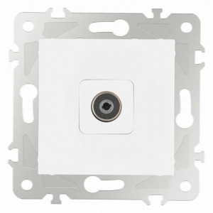 ТВ-розетка без рамки Arte Milano am-203 203.43-1.white