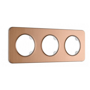 Рамка на 3 поста Arte Milano am-502.07 502.07-3.brown Рамка на 3 поста Arte Milano am-502.07 502.07-3.brown