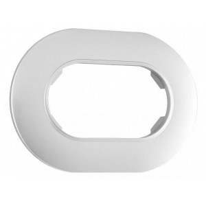 Рамка для двойной розетки Arte Milano am-502.08 502.08-double.silver