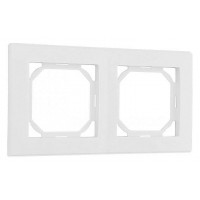 Рамка на 2 поста Arte Milano am-503.06 503.06-2.white
