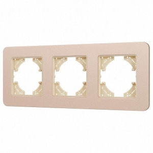 Рамка на 3 поста Arlight AKIRY 049742 Рамка на 3 поста Arlight AKIRY 049742