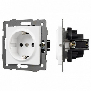Розетка с заземлением, без рамки Arlight SCT 049814