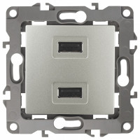 Розетка USB, без рамки Эра Эра 12 12-4110-15