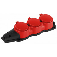 Колодка Эра  KX-3e-RED-IP44