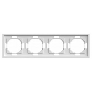 Рамка на 4 поста Stekker PFR00-5004-01 49887 Рамка на 4 поста Stekker PFR00-5004-01 49887